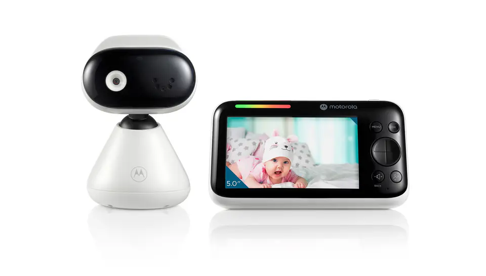 ⁨Motorola PIP1500 video baby monitor 300 m FHSS Black, White⁩ at Wasserman.eu