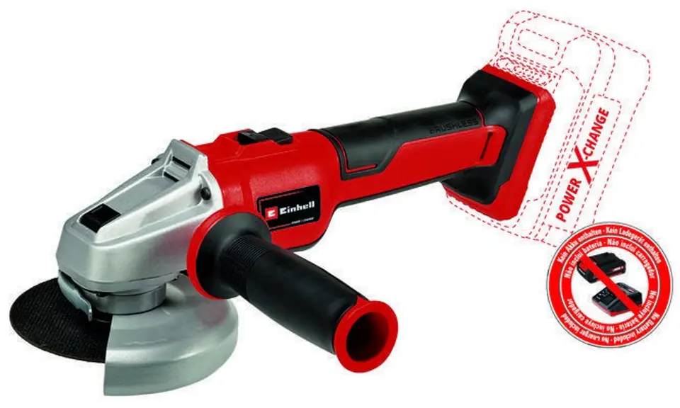 Einhell AXXIO 18/125 Q angle grinder 12.5 cm 1.54 kg at Wasserman.eu