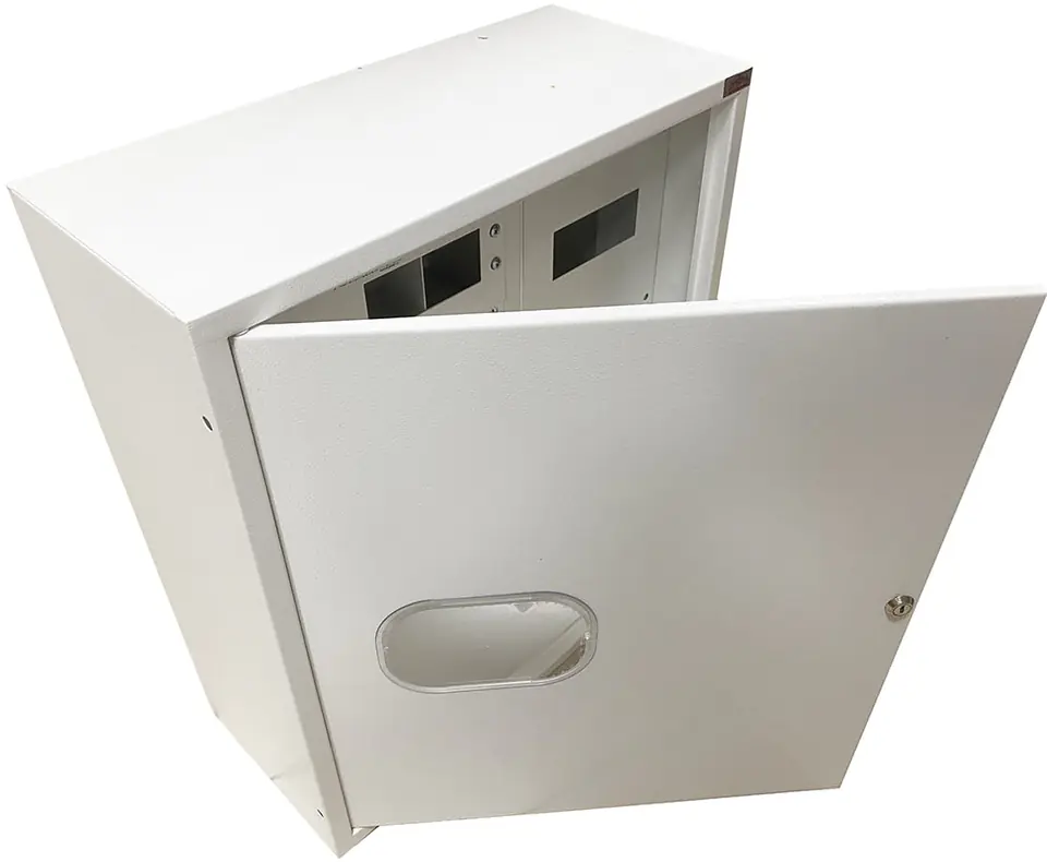 Rozdzielnica natynkowa, licznikowa 3F+24M 4x6M IP31 metal w sklepie Wasserman.eu