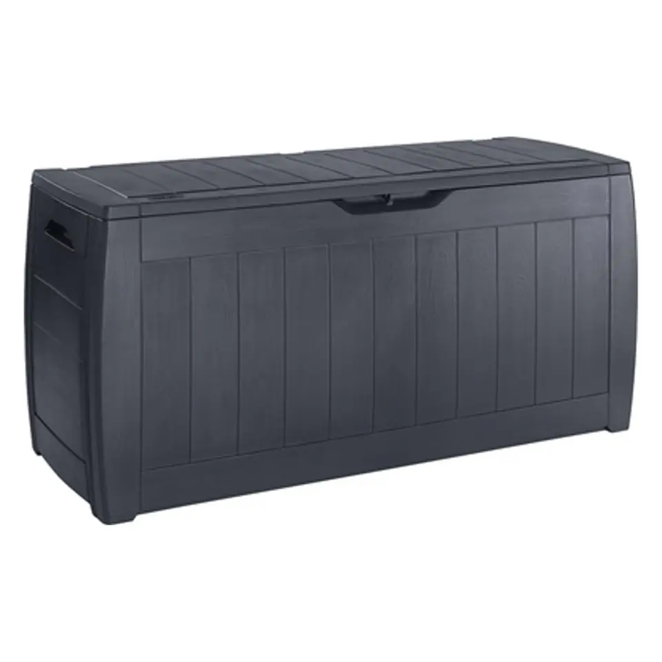 ⁨KETER GARDEN BOX HOLLYWOOD 270 L GRAPHITE⁩ at Wasserman.eu