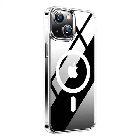 ⁨Etui Torras Diamond Clear-Mag do iPhone 15 (transparentne)⁩ w sklepie Wasserman.eu
