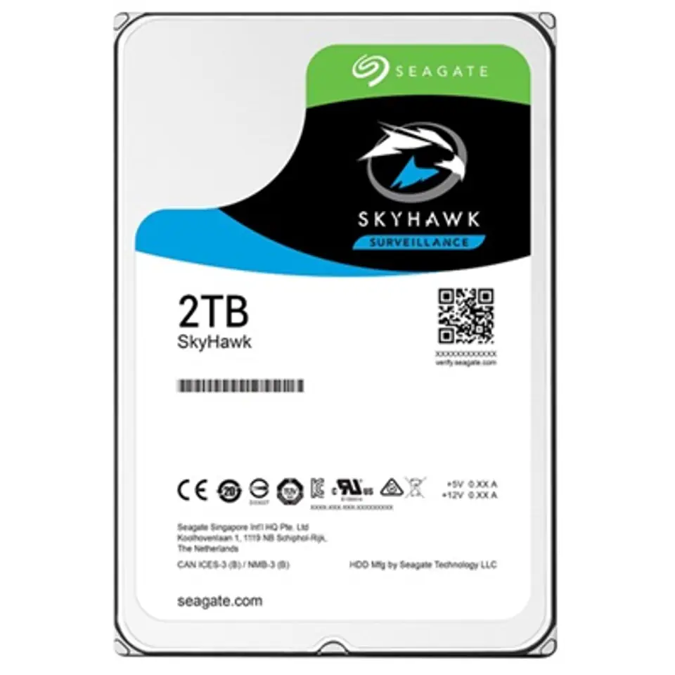 ⁨SEAGATE Skyhawk 2TB 3.5" Hard Drive ST2000VX008⁩ at Wasserman.eu