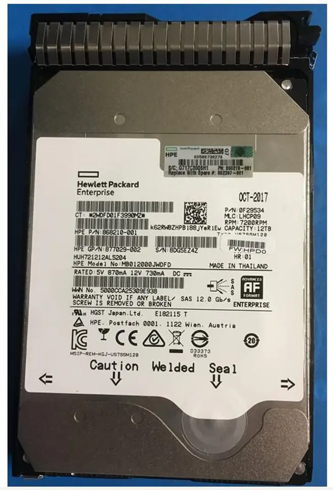 ⁨Hewlett Packard Enterprise DRV HDD 12TB 7.2K LFF⁩ w sklepie Wasserman.eu