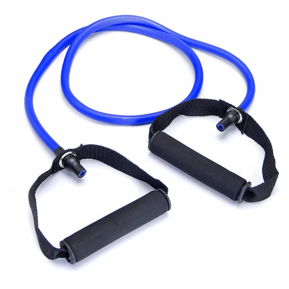 GUMA FITNESS Z UCHWYTAMI NIEBIESKA 08 w sklepie Wasserman.eu
