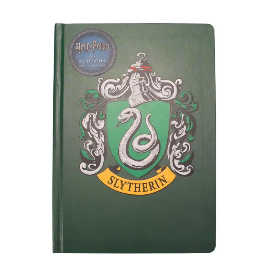 ⁨Harry Potter - Notatnik / Notes A5 Slytherin⁩ w sklepie Wasserman.eu