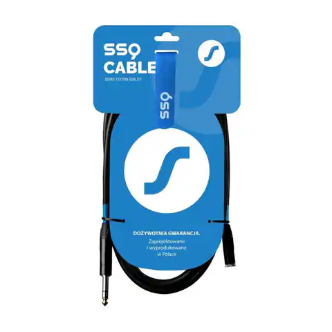 ⁨SSQ JSG5 - Cable Jack Stereo 3,5 mm - Jack stereo 6,3 mm, 5 m⁩ at Wasserman.eu