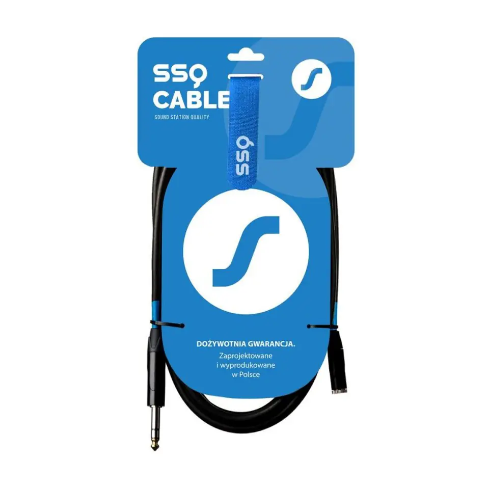 ⁨SSQ JSG5 - Jack stereo 6,3 / Gniazdo jack stereo 3,5⁩ w sklepie Wasserman.eu