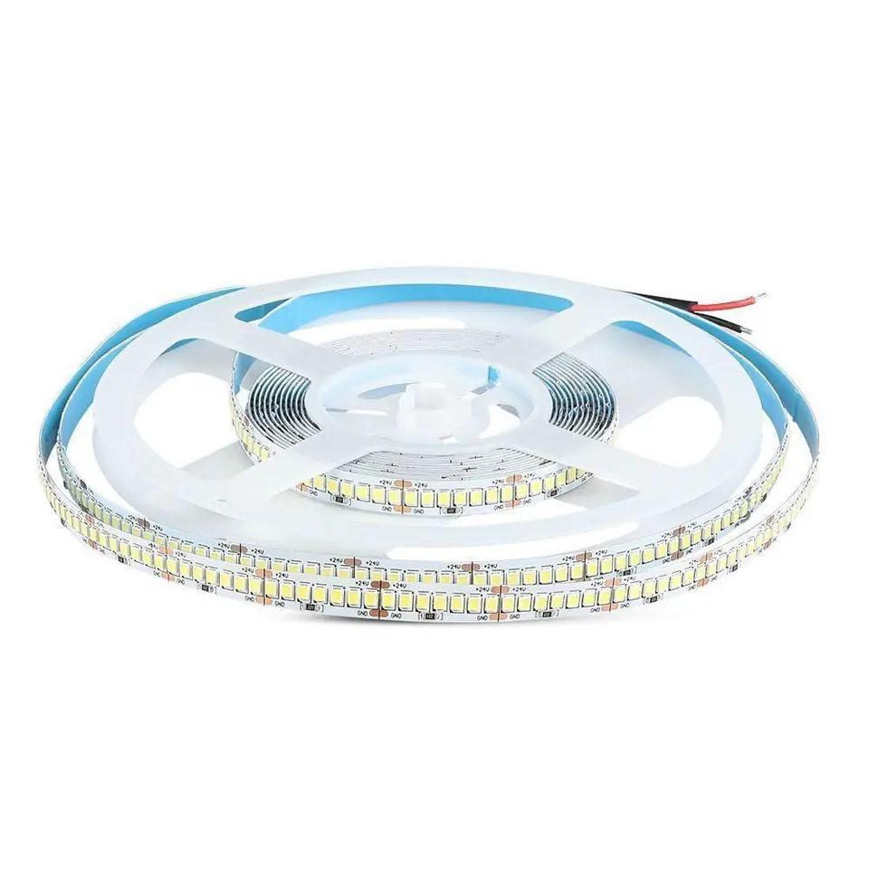 ⁨LED strip V-TAC VT-2835 238 1190LED SMD2835 24V IP20 18W/m 4000K 2430lm (SKU 212600)⁩ at Wasserman.eu