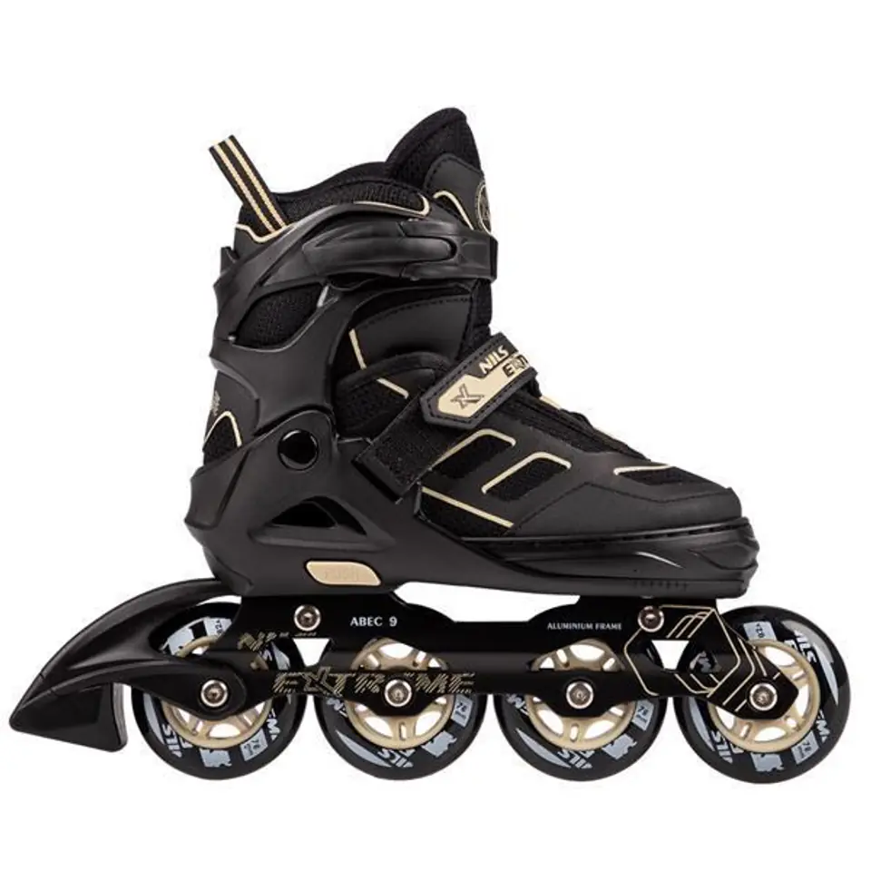 ⁨NA14174 A BLACK AND BEIGE SIZE S (31-34) NILS EXTREME SKATES⁩ at Wasserman.eu