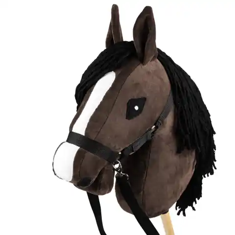 ⁨Hobby Horse Skippi A3 - Gniady- zabawka dla dziewczynki - konik na kiju⁩ w sklepie Wasserman.eu