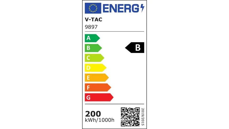 ⁨Projektor LED 200W 37000lm 6500K Dioda SAMSUNG 185LM/W IP65 Czarny 9897⁩ w sklepie Wasserman.eu