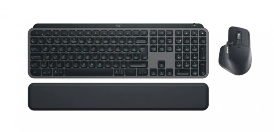 ⁨Zestaw klawiatura i mysz LOGITECH MX Keys S Combo Graphite 920-920-011614⁩ w sklepie Wasserman.eu