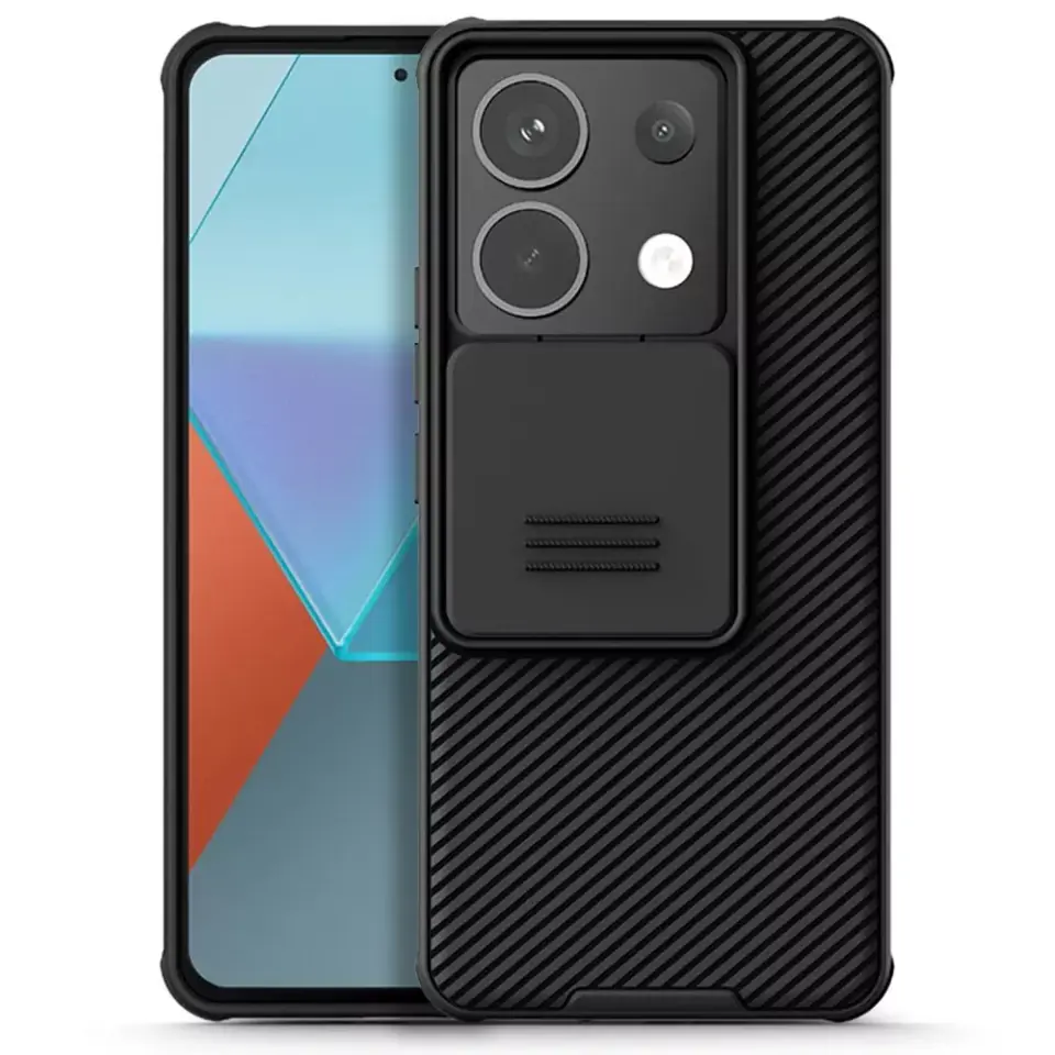 ⁨Etui Nillkin Camshield Pro do Xiaomi Redmi Note 13 Pro 5G / Poco X6 5G Black⁩ w sklepie Wasserman.eu