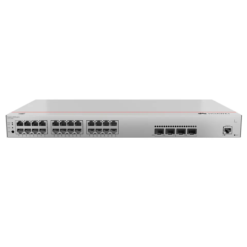 ⁨Huawei S310-24P4S | Switch | 24x GE, 4x SFP, PoE+, AC⁩ at Wasserman.eu