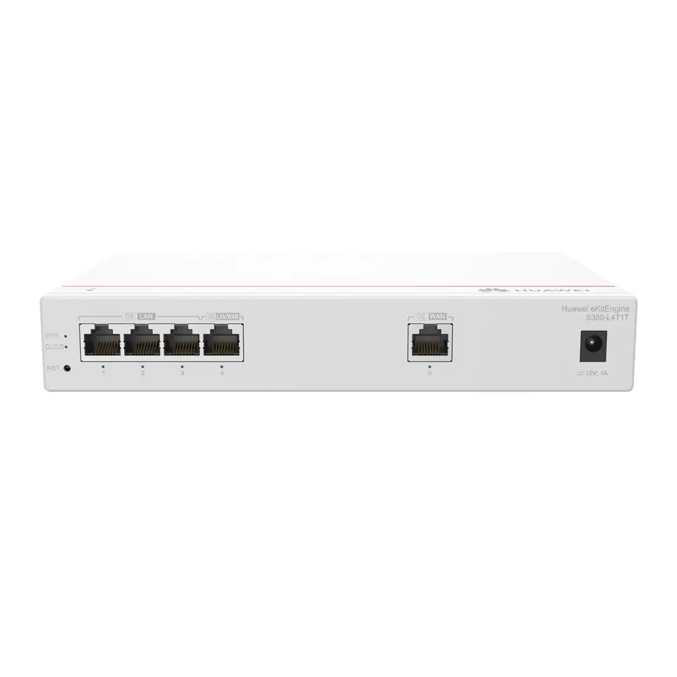 Huawei S380-L8T1T | Router | 1x GE WAN, 4x GE LAN at Wasserman.eu