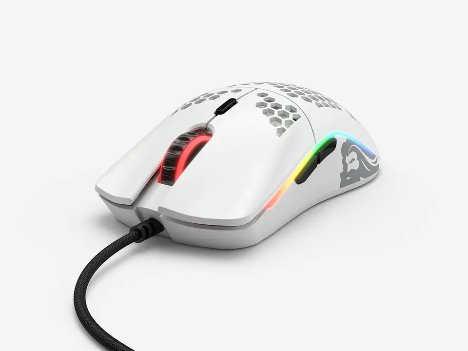 ⁨Glorious Model O Gaming Mouse - White⁩ at Wasserman.eu