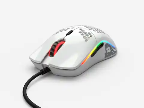 ⁨Glorious Model O Gaming Mouse - glossy white⁩ at Wasserman.eu