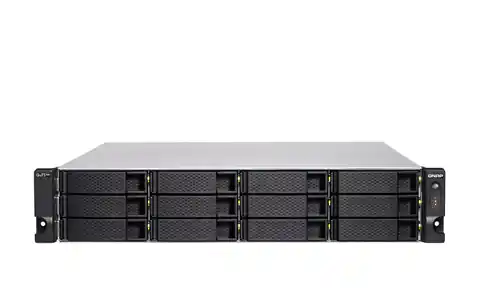 ⁨QNAP TS-H1886XU-RP-R2 NAS Rack (3U) Ethernet LAN Black, Grey D-1622⁩ at Wasserman.eu