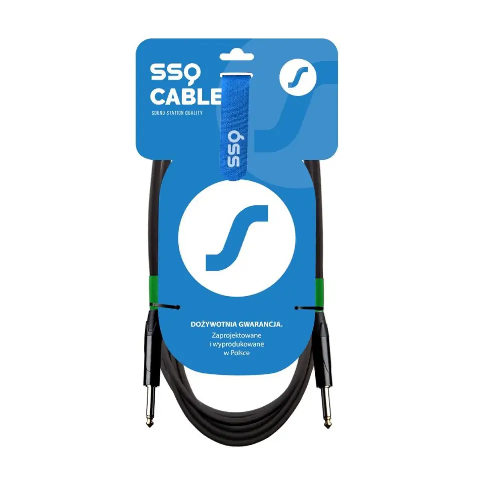 ⁨SSQ JMPJMP1 Event - Cable Jack mono 6,3 mm - Jack mono 6,3 mm, 1 m⁩ at Wasserman.eu