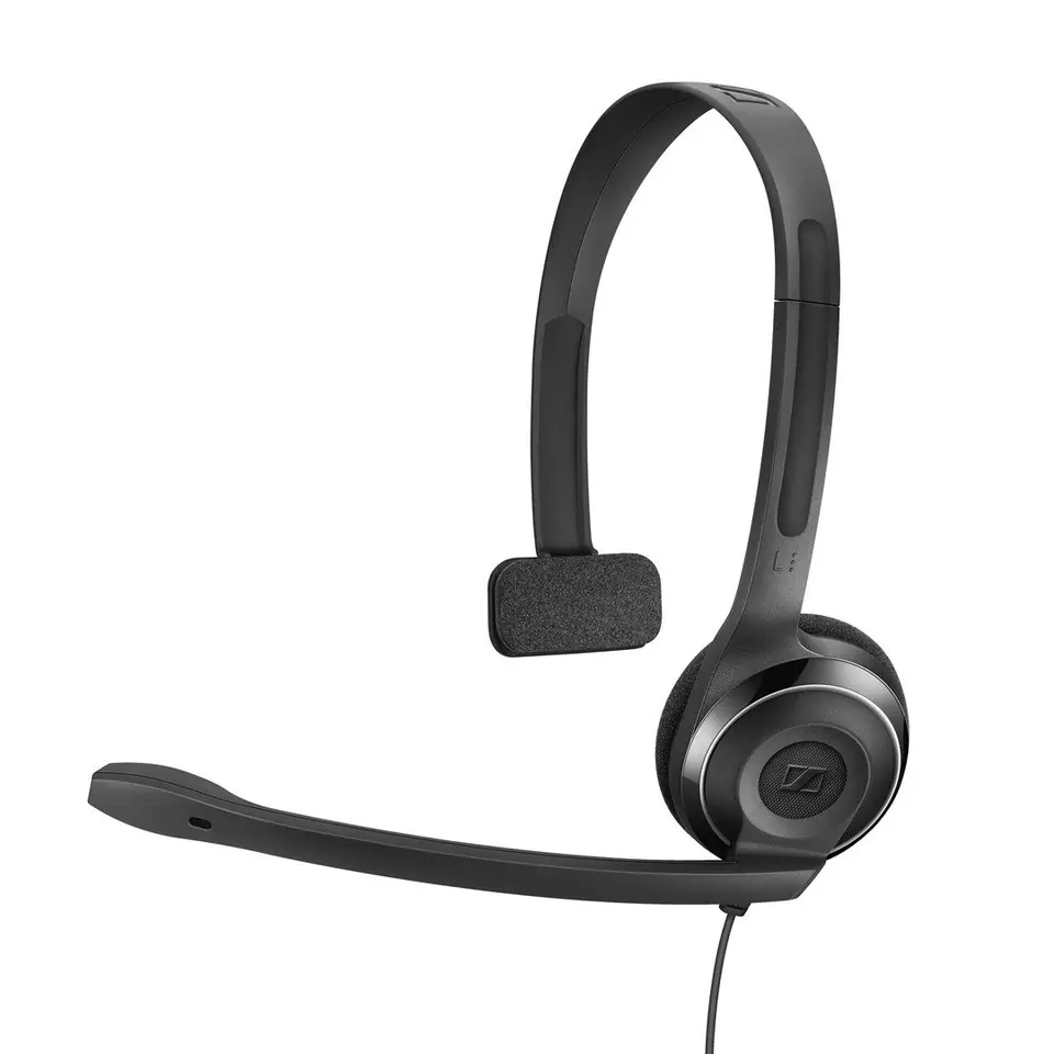 Sennheiser PC 7 USB Zestaw słuchawkowy Przewodowa Opaska na głowę Biuro/centrum telefoniczne USB Typu-A Czarny w sklepie Wasserman.eu