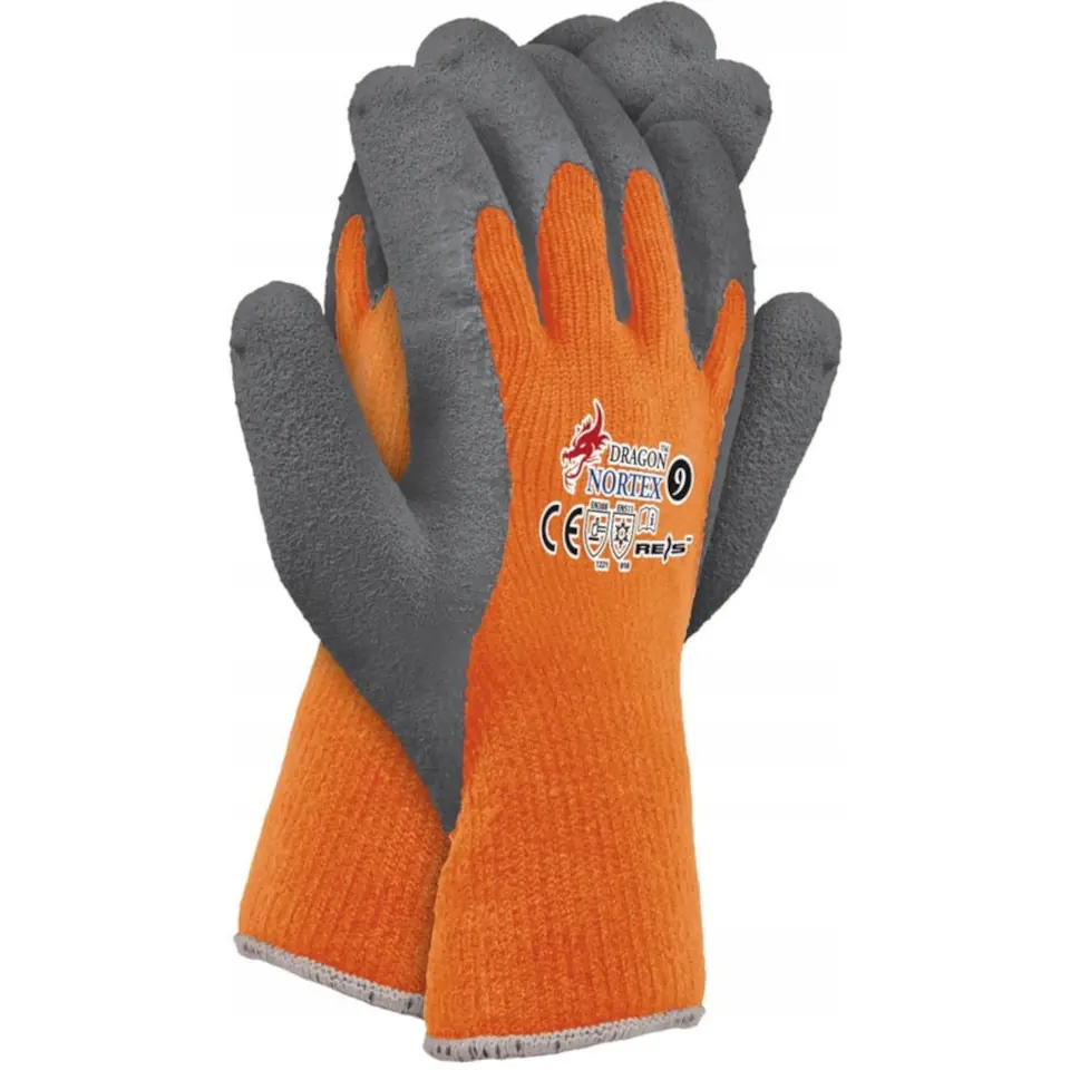 ⁨Rękawice REIS DRAGON NORTEX PS ocieplane powlekane spienionym lateksem roz.10/XL⁩ w sklepie Wasserman.eu