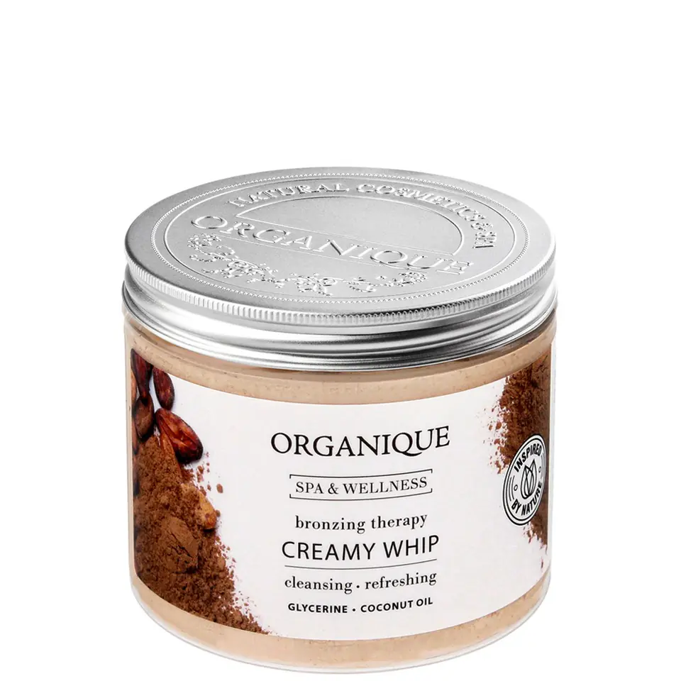 ⁨ORGANIQUE Bronzing Therapy Pianka do mycia ciała o zapachu czekolady 200 ml⁩ w sklepie Wasserman.eu