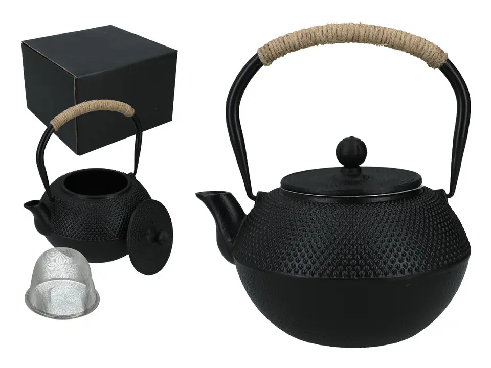 ⁨Czajniczek żeliwny z emaliowanym wkładem.⁩ w sklepie Wasserman.eu