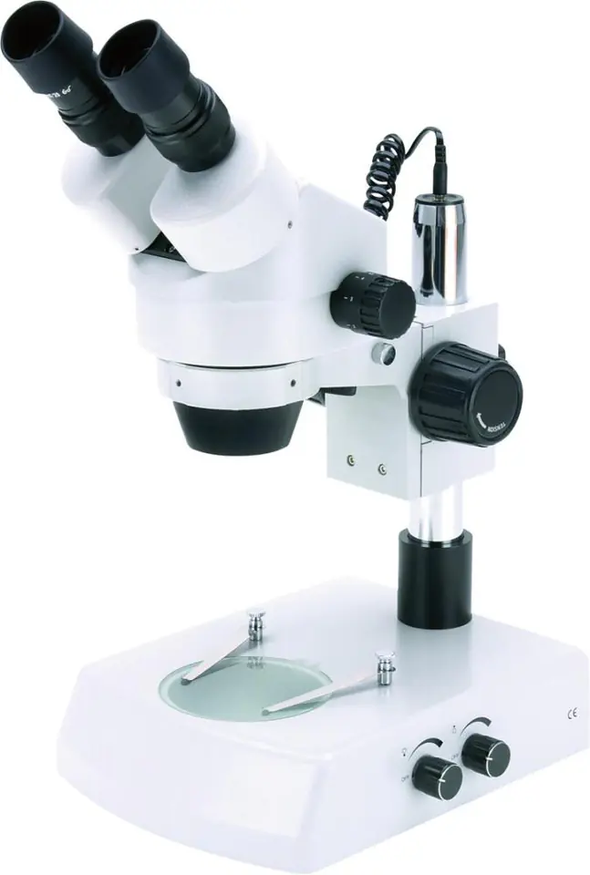 ⁨Mikroskop stereoskopowy Stereo Zoom SZM 1 HITEC⁩ w sklepie Wasserman.eu