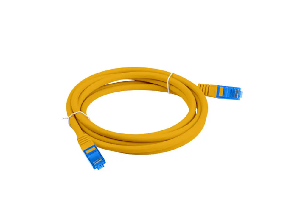 ⁨LANBERG PATCHCORD S/FTP CAT.6A 3M ORANGE LSZH⁩ at Wasserman.eu