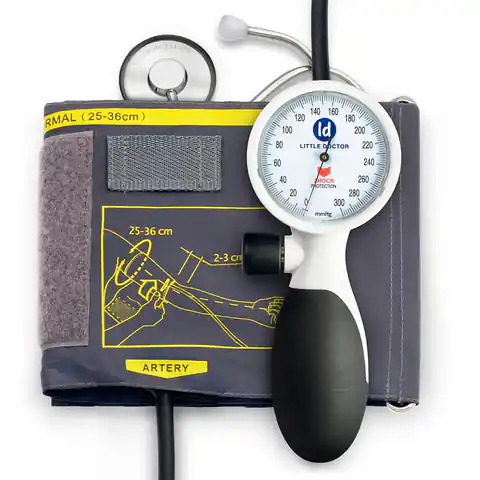 ⁨LD91 Integrated mechanical blood pressure monitor + stethoscope⁩ at Wasserman.eu