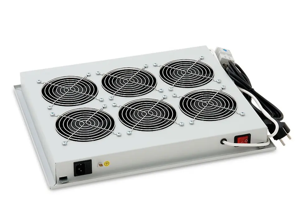 ⁨Ventilation panel rack 19" TRITON rooftop 2 fans RAC-CH-X03-X3⁩ at Wasserman.eu