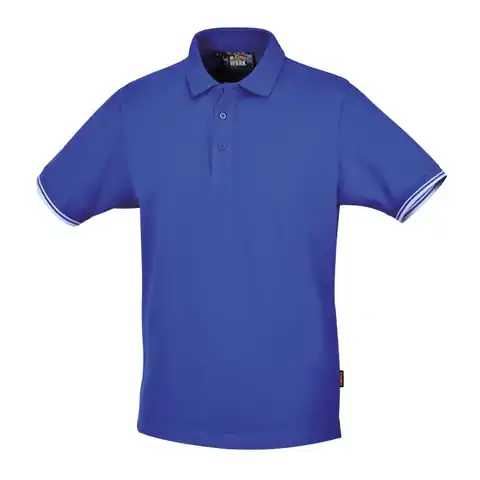 ⁨Koszulka polo 7547AZ bawełniana jasnoniebieska, roz. XXXL Beta⁩ w sklepie Wasserman.eu
