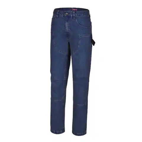 ⁨Spodnie dżinsowe 7527 niebieskie roz. XS Beta⁩ w sklepie Wasserman.eu
