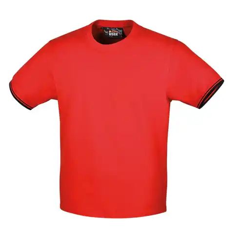 ⁨T-shirt roboczy 7549R bawełniany czerwony, roz. XS Beta⁩ w sklepie Wasserman.eu
