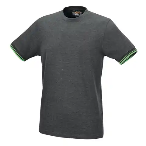 ⁨T-shirt szary 7549G, 100% bawełny, 150 g/m2, roz. S Beta⁩ w sklepie Wasserman.eu