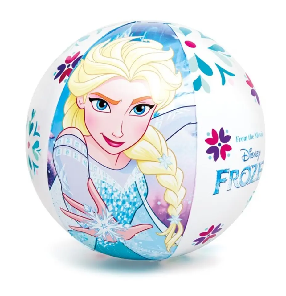 ⁨INFLATABLE BEACH BALL FROZEN FROZEN FROZEN LAND OF ICE AZ 50 CM⁩ at Wasserman.eu