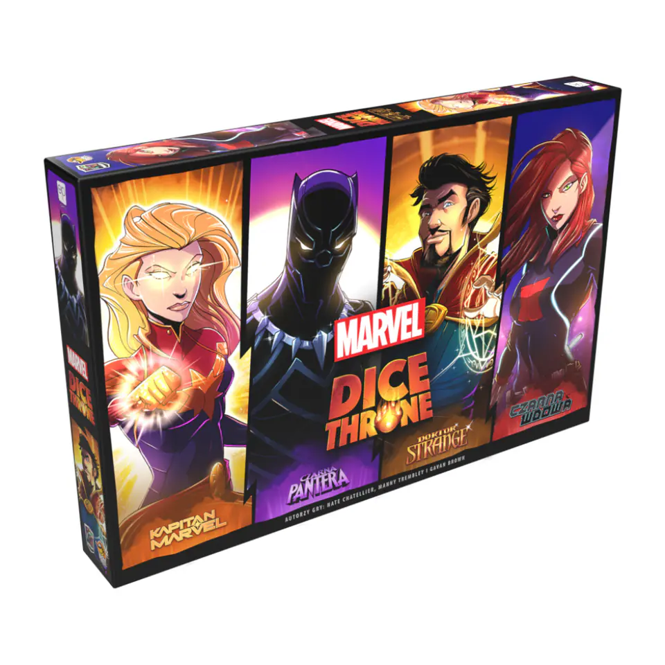 ⁨Dice Throne Marvel: Box 2 (Black Panther, Captain Marvel, Doctor Strange, Black Widow)⁩ at Wasserman.eu