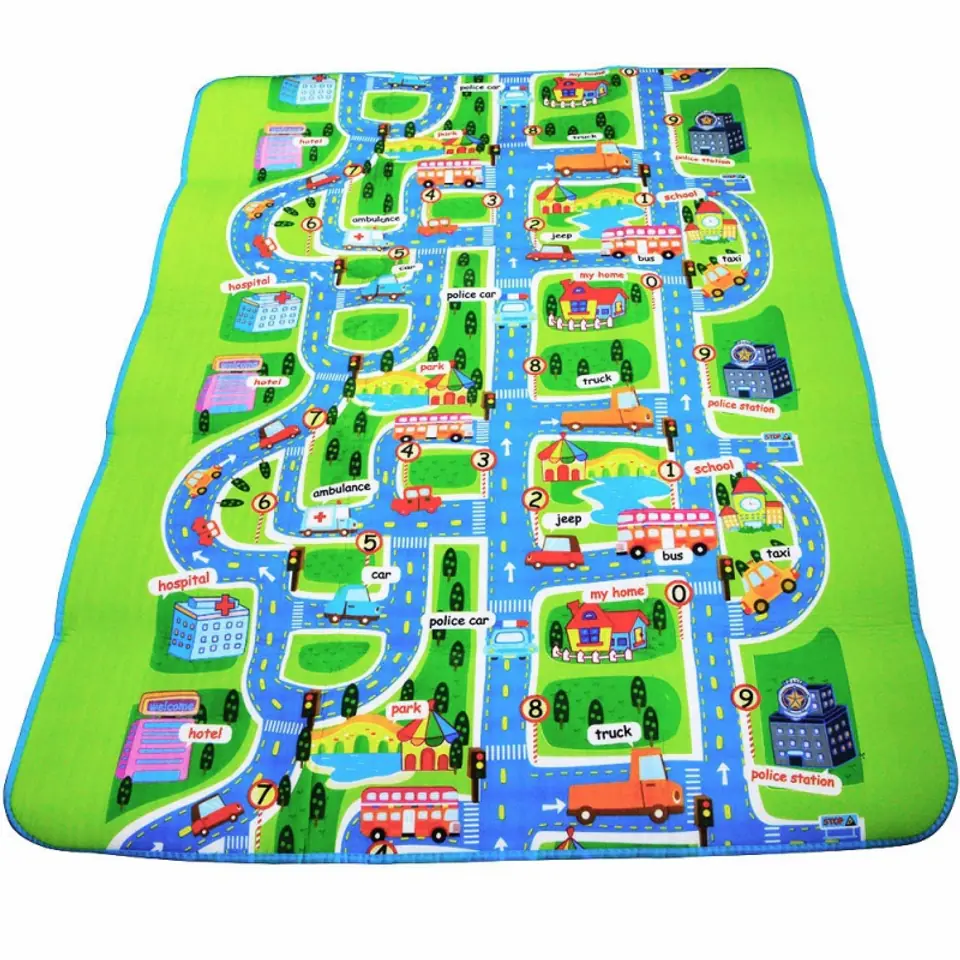 LEHRMATTE STADTTEPPICH 160 x 200 CM #E1 im Wasserman.eu