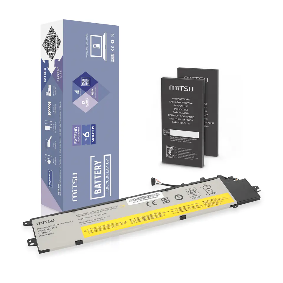 Bateria Mitsu do Lenovo Y40-70, Y40-80 w sklepie Wasserman.eu