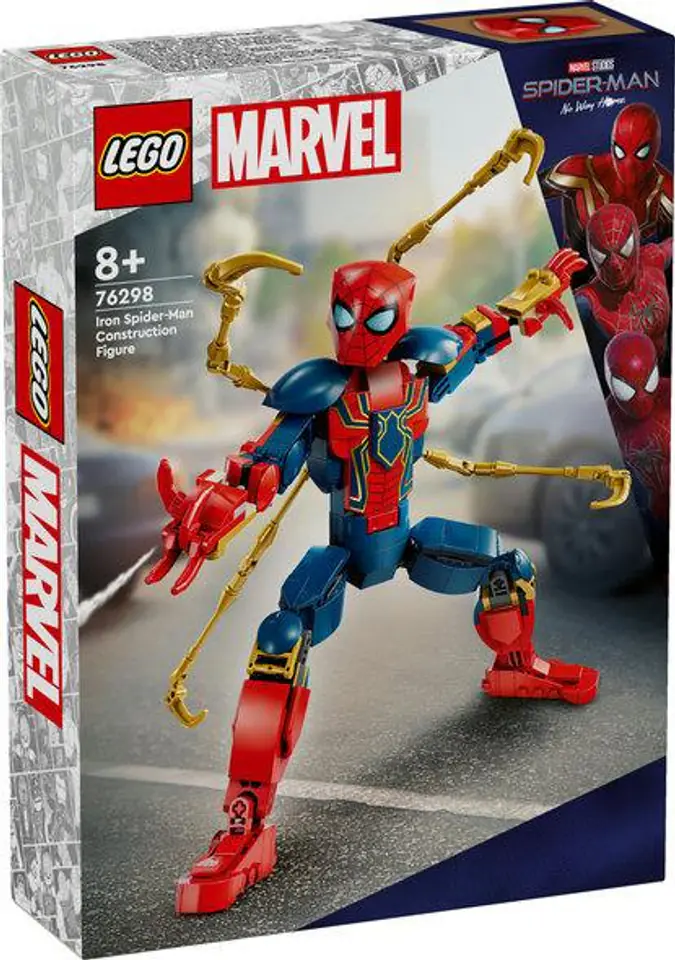 ⁨LEGO(R) SUPER HEROES 76298 Figurka Iron Spider-Mana⁩ w sklepie Wasserman.eu