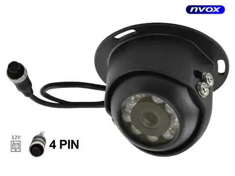 ⁨NVOX GDB06R 4PIN Kamera do samochodów ciężarowych oraz busów CCD... (NVOX GDB06R 4PIN)⁩ w sklepie Wasserman.eu