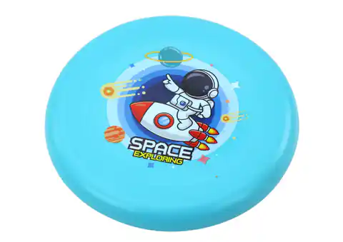 ⁨Latający Dysk Frisbee Kosmonauta Niebieski 20cm⁩ w sklepie Wasserman.eu