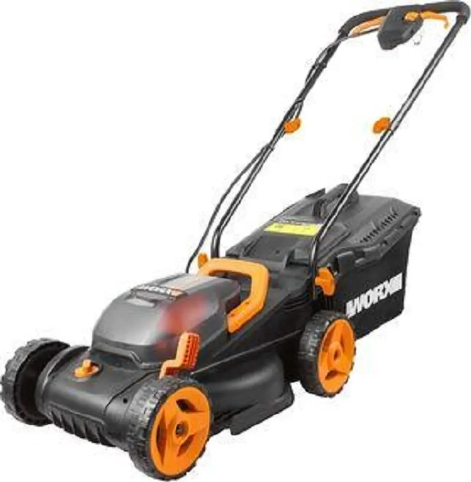 ⁨Cordless lawn mower WORX WG779E (340 mm)⁩ at Wasserman.eu