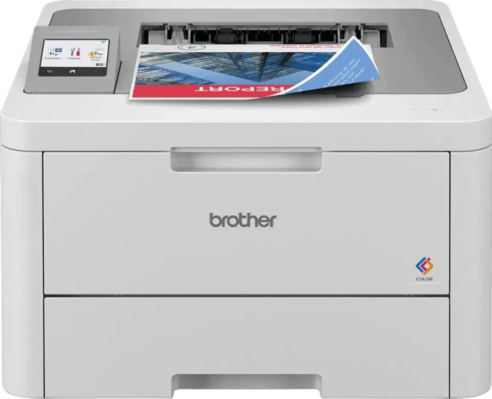 ⁨Drukarka laserowa BROTHER HL-L8230CDW (2400 x 600dpi /Szary )⁩ w sklepie Wasserman.eu