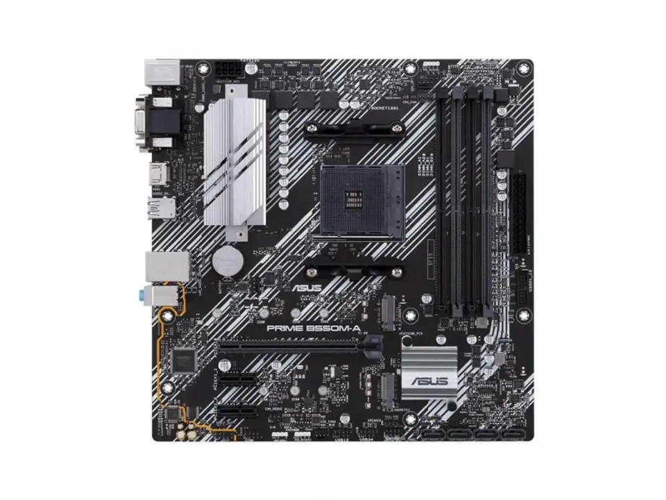 ⁨ASUS PRIME B550M-A Socket AM4 micro ATX AMD  B550⁩ at Wasserman.eu