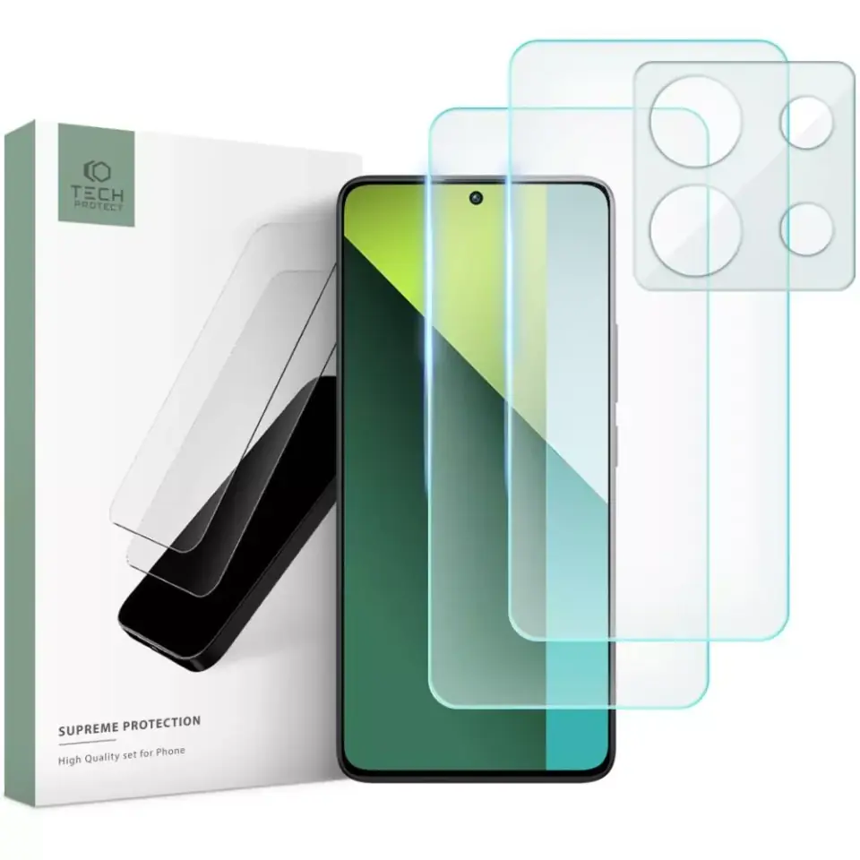 ⁨Szkło hartowane Supreme Set do Xiaomi Redmi Note 13 Pro 5G / Poco X6 5G Clear⁩ w sklepie Wasserman.eu