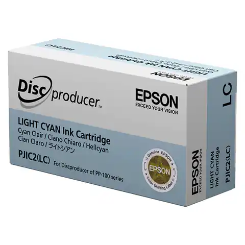 ⁨Epson oryginalny ink / tusz C13S020689, PJIC7(LC), light cyan⁩ w sklepie Wasserman.eu