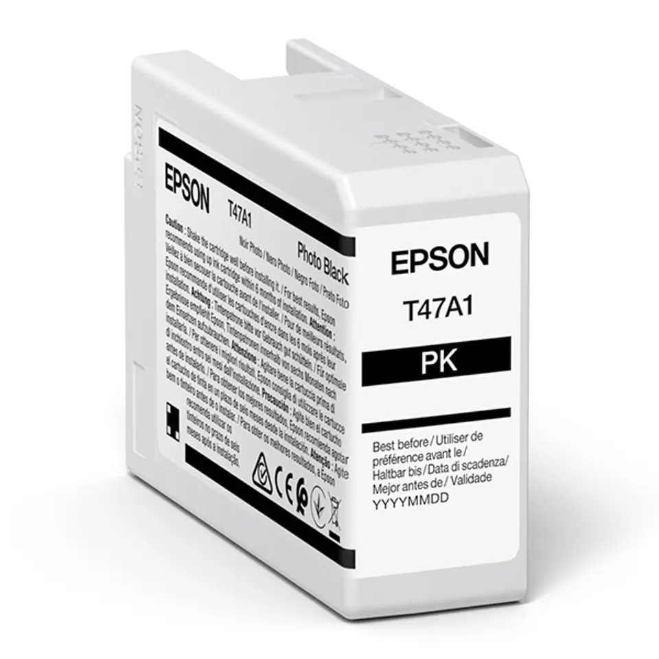 ⁨Epson oryginalny ink / tusz C13T47A100, photo black⁩ w sklepie Wasserman.eu