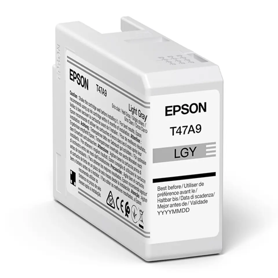 ⁨Epson oryginalny ink / tusz C13T47A900, light gray⁩ w sklepie Wasserman.eu