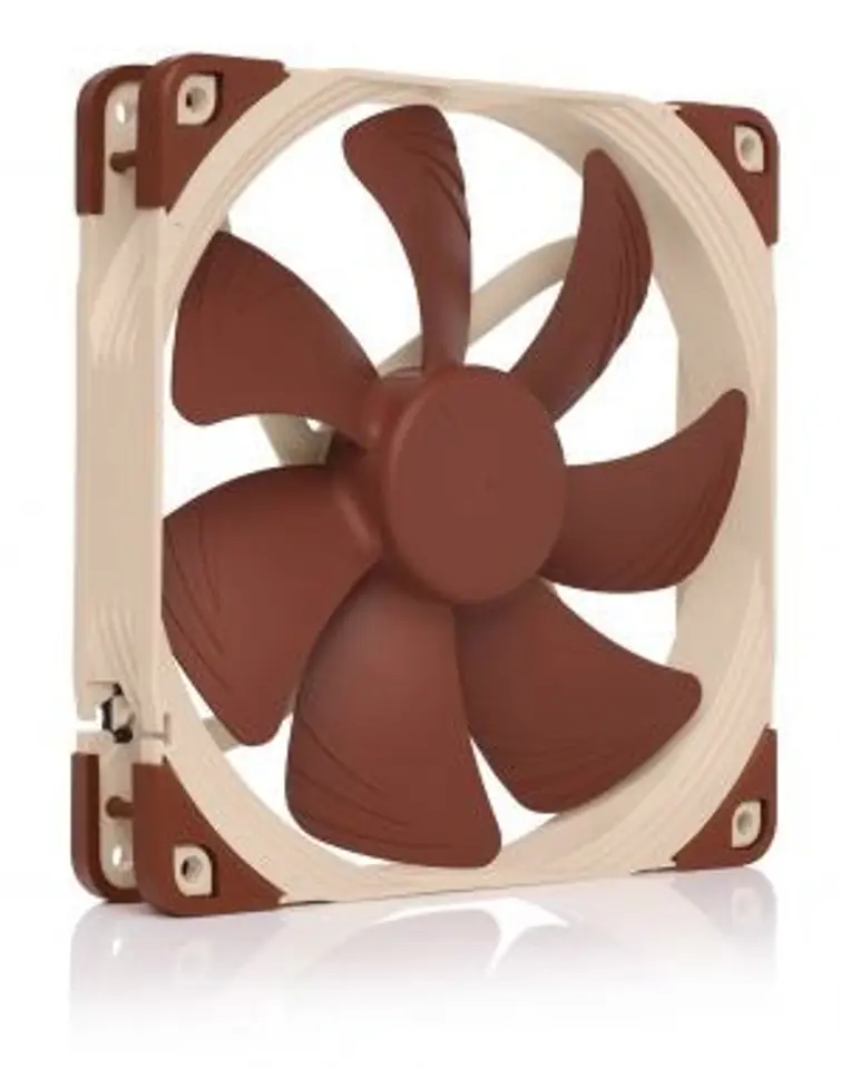 ⁨Noctua NOC-NF-A14-ULN computer cooling component Computer case Fan 14 cm Beige, Brown 1 pc(s)⁩ at Wasserman.eu